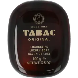 Tabac Original zeep met plastic houder