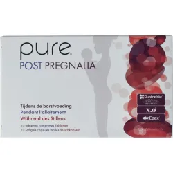 Pure Post pregnalia 30 tabletten & 30 softgels