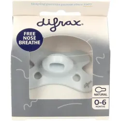 Difrax Fopspeen natural 0-6 maanden assorti