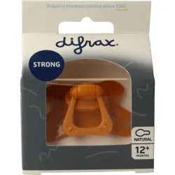 Difrax Fopspeen natural 12  maanden assorti