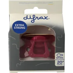 Difrax Fopspeen natural 18  maanden assorti