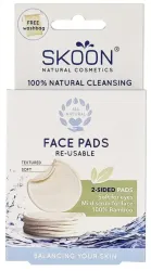 Skoon Face pads re-usable 2 sided