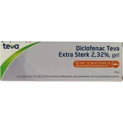 Teva Diclofenac 2,32% extra sterk