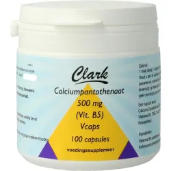 Clark Vitamine B5 pantotheenzuur 500mg