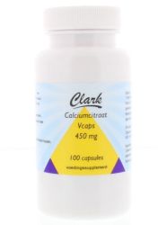 Clark Calcium citraat 450mg