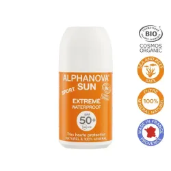 Alphanova Sun Sun bio roll-on SPF50  vegan
