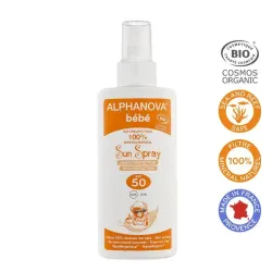 Alphanova Sun Sun zonnebrand spray baby zonder parfum SPF50