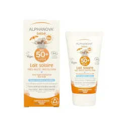 Alphanova Sun Sun zonnebrand milk baby zonder parfum SPF50