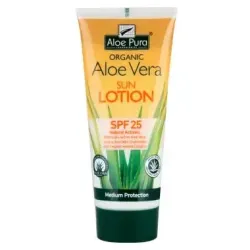 Optima Aloe pura organic aloe vera zonnelotion SPF25