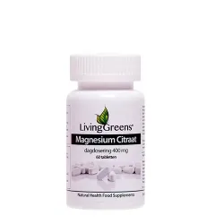 Livinggreens Magnesium citraat 400mg