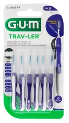 GUM Trav-ler ragers 1.2 mm paars