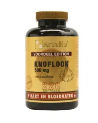 Artelle Knoflook 500mg   250mg lecithine