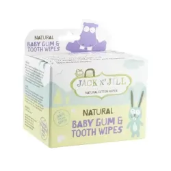 Jack n Jill Natural baby gum & tooth wipes