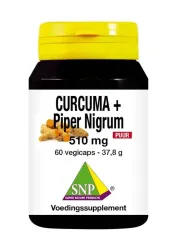 SNP Curcuma & piper nigrum 510mg puur