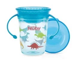 Nuby Wonder cup 240ml aqua 6  maanden