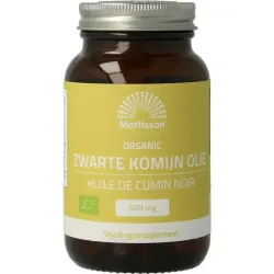 Mattisson Organic zwarte komijn 500mg bio