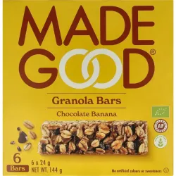 Madegood Granola bar chocolate banana 24 gram bio