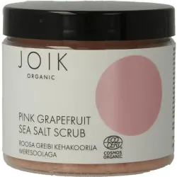 Joik Pink grapefruit sea salt scrub vegan