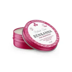 Ben & Anna Natural deodorant creme pink grapefruit blikje