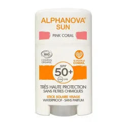 Alphanova Sun Sun stick face pink SPF50 