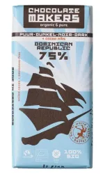 Chocolatemakers Reep tres hombres 75% puur met cacaonibs bio