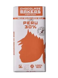 Chocolatemakers Awajun 30% met koffie bio fairtrade bio