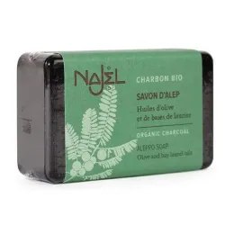 Najel Aleppo olijfzeep met charcoal