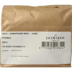 Jacob Hooy Hennapoeder rood
