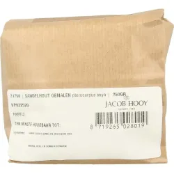 Jacob Hooy Sandelhout lichtrood gemalen