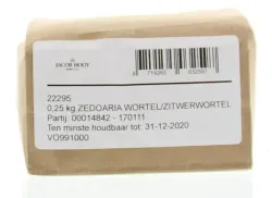 Jacob Hooy Zedoaria wortel/zitwerwortel