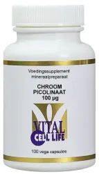 Vital Cell Life Chroom picolinaat 100 mcg