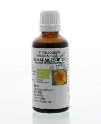 Cruydhof Eschscholtzia calif / slaapmutsje tinctuur bio