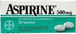 Aspirine Acetylsalicylzuur 500mg
