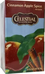 Celestial Season Cinnamon apple spice herbal tea