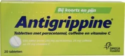 Antigrippine Paracetamol 250mg