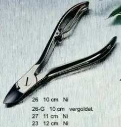 Malteser Nageltang gladde handgreep 12cm 23