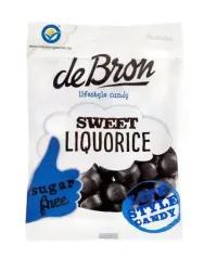 De Bron Zoete dropbolletjes/sweet liquorice suikervrij