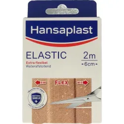 Hansaplast Elastic 2m x 6cm waterafstotend