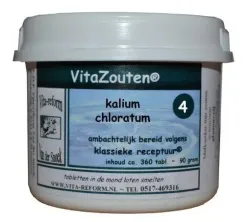 Vitazouten Kalium muriaticum/chloratum VitaZout nr. 04