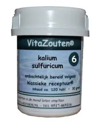 Vitazouten Kalium sulfuricum VitaZout nr. 06