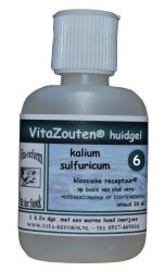 Vitazouten Kalium sulfuricum huidgel nr. 06