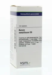VSM Aurum metallicum D6