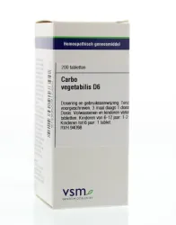 VSM Carbo vegetabilis D6