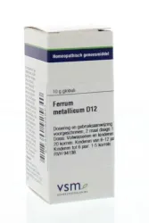 VSM Ferrum metallicum D12