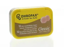 Ohropax Geluiddemper lawaai classic