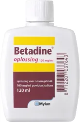 Betadine Jodium oplossing 100 mg/ml