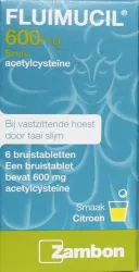 Fluimucil Bruistablet 600mg