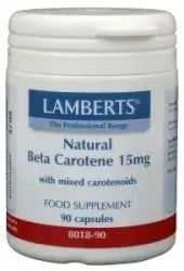 Lamberts Vitamine A 15mg natuurlijke (beta caroteen)