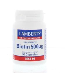 Lamberts Vitamine B8 500mcg (biotine)