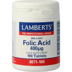Lamberts Vitamine B11 400mcg (foliumzuur)